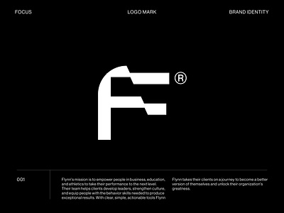 Flynn F logo Mark 36 black brand identity branding dallas design edge f freelance freelancer geometric graphic design icon logo logo designer mark mirror shift symbo vector