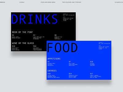 Menu Design design graphic design typogra typography ui ux web design