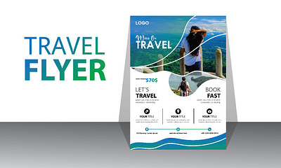 Travel Flyer Design branding creative design design flyer flyer design flyer template graphic design illustration social media post