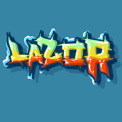 LAZOR design graphic design illustration lazor lettering logo typography