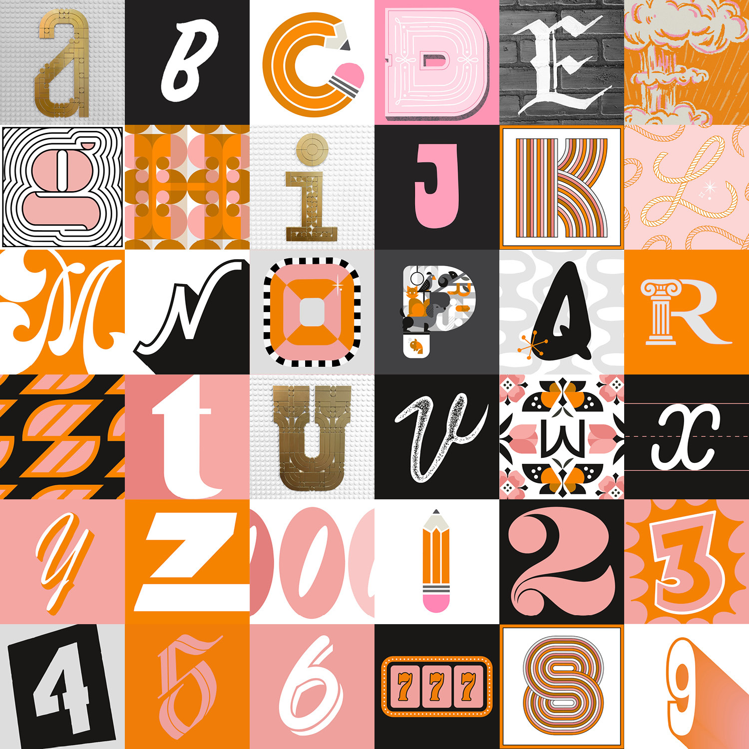 36 Days of Type 36 days of type design illustration lettering letters type typography