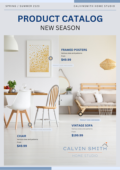 Product Catalog, Home