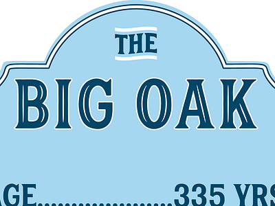 The Big Oak in Thomasville, GA design historic nature sign street tree urban