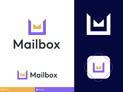 Mailbox logo brand identity brand mark branding icon logo logo design logo designer logomark logos mail logo modern logo popular logo visual identity