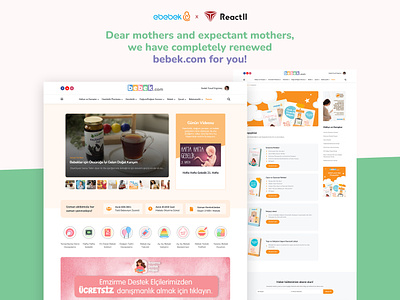 Bebek.com | Web Design - Development bebek.com design development graphic design reactll reactor ui ux web wordpress