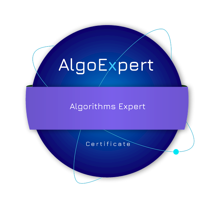 Concept Badge For AlgoExpert by Ramiro Puentes on Dribbble