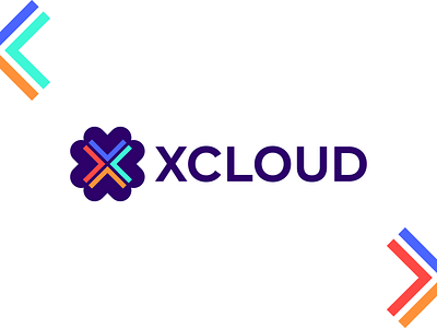 XCloud Logo animation app bold brand brand identity branding design graphic design icon illustration logo logo design minimal modern typography ui ux vector xcloud
