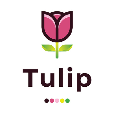 Tulip Logo branding design graphic design logo typography ui ux vector