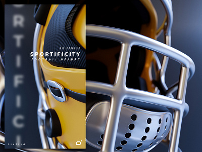 3D Render Football Helmet 3d design 3d helmet 3d model 3d render branding design footbal helmet rugby sport