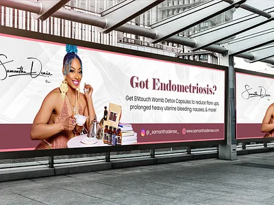 Signage Design. banner billboard brandidentity branding cosmetic design gfxmint girl graphic masudhridoy print product signage template