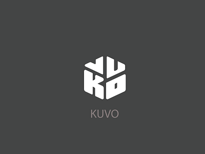 KUVO letter logo design branding creative logo creativelogo cube cube logo design illustration kuvo kuvo letter logo lettermark logo logo logo design logo designer logo maker logos minimalist logo monogram monogram logo polygonal logo ui