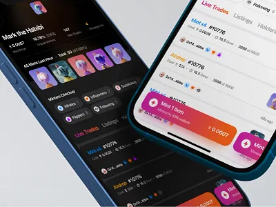 Jelly NFT branding crypto logo mobile nft