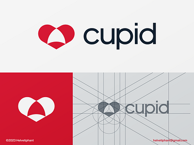 cupid abstract logo arrow logo bold logo concepts brand design branding creative logo designs design trends geometric logo design heart logo icon logo logo design logo design concept logo design grid logo designer logotype mark minimalist logo modern logo designs negative space logo