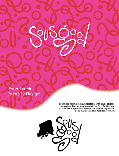 SousGood - Food Truck Identity branding design graphic design identity design illustration logo packaging design ui