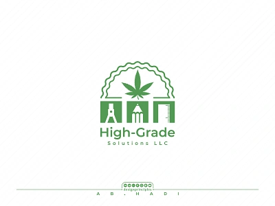 Cannabis Office Supplies And Packaging Box Type Logo Design box box type cannabis eco green high grade leap llc logo logo design logo mark logos nature office office stationery office supplies packaging solution stationery supplies