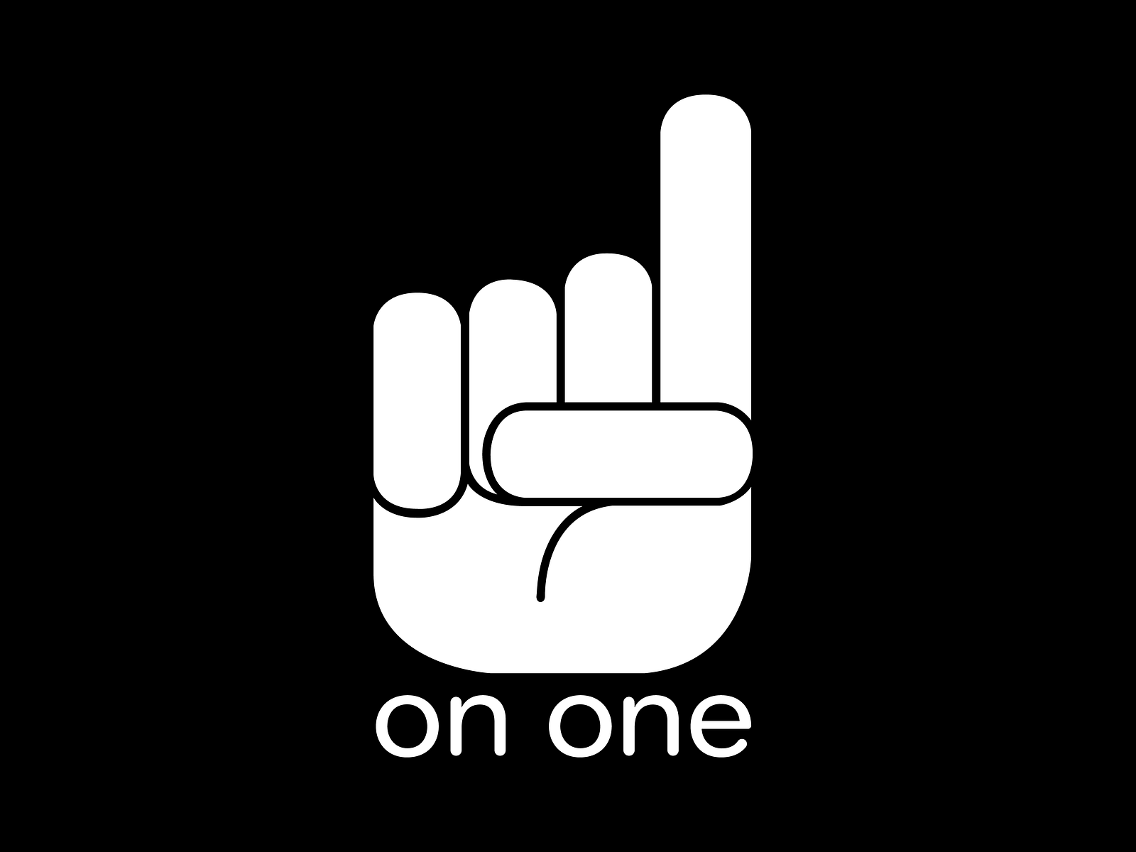 on-one-logo-design-by-zainab-peart-on-dribbble