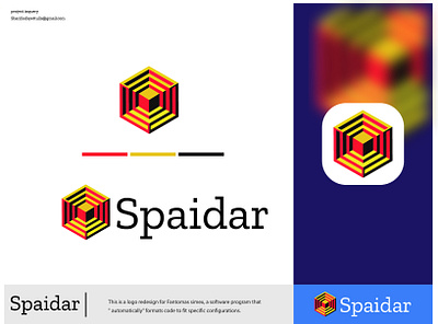 Spaidar logo abstract logo branding creative logo design illustration logo logo designer modern logo ui vector