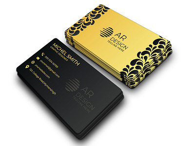 Luxury Business Cards designs, themes, templates and downloadable graphic  elements on Dribbble