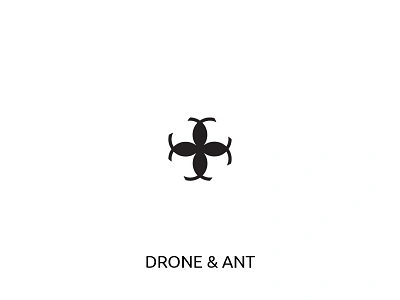 Drone & Ant Logo aerial aircraft ant logo brand identity logo branding company logo copter creative logo design drone logo fly logo graphic design iconic logo illustration logo logo design minimal logo modern logo symble vector