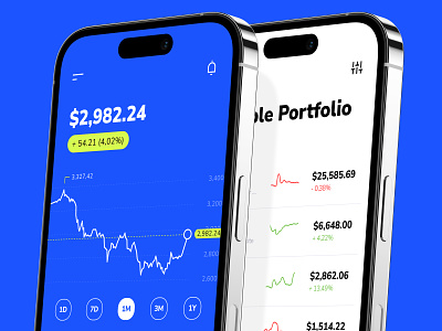 JStock - Stock Market App app bank banking blockchain crypto cryptocurrency finance fintech invest investments ios iphone mobile mobile designer money stocks trade trading ui