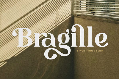 Bragille - Stylish Bold Serif Font calligraphy display display font font font awesome font family fonts free fonts graphic design hand lettering lettering sans serif sans serif font sans serif typeface script serif serif font type typedesign typeface