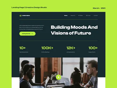 Creative Design Studio | Responsive Landing Page Design agency creativeagency creativestudio creativewebsite designstudio landingpage responsivesite studiowebsite ui uidesign uxdesign webdesign