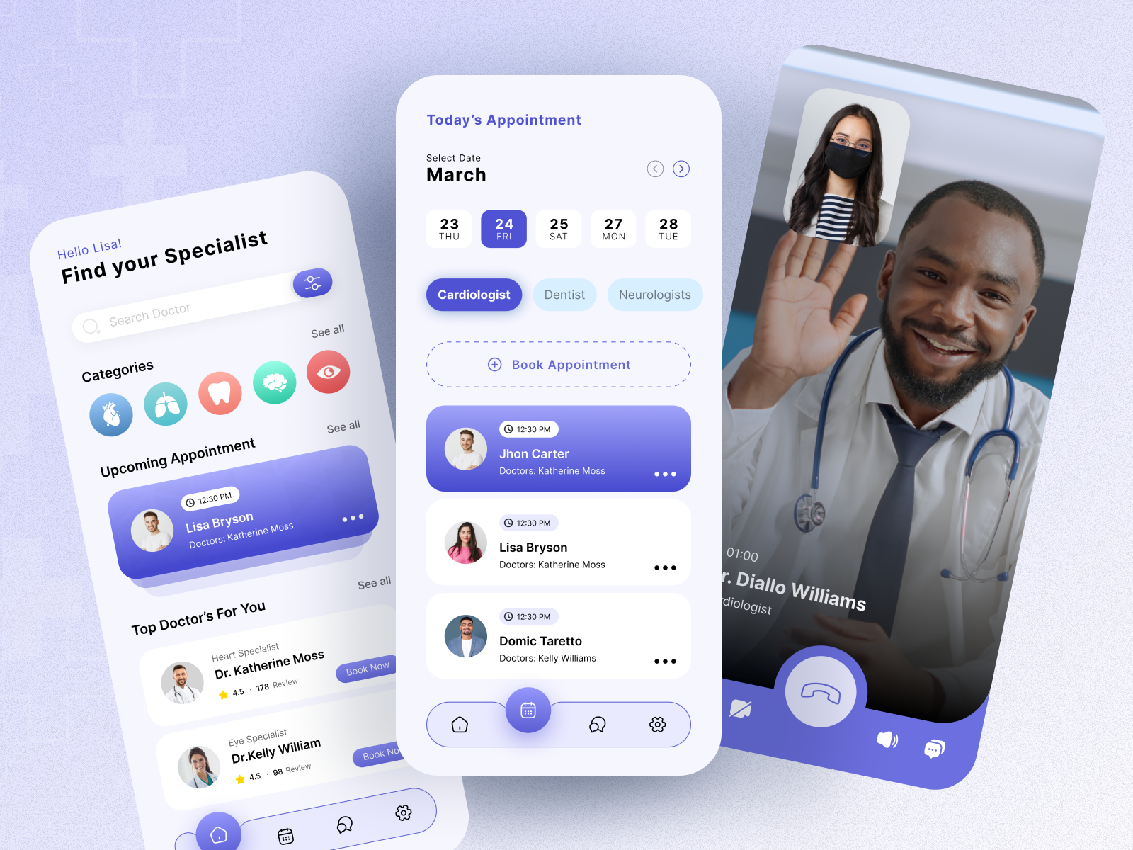 On-demand Healthcare App Design- For Patients & Doctors By APurple On ...