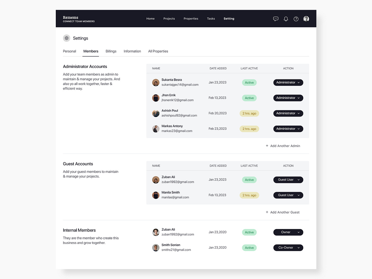 Setting page ui designs themes templates and downloadable graphic