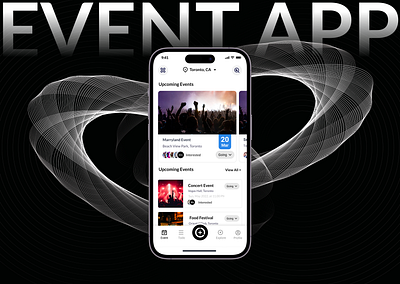 Social App | Event App app design app design service event app social app design ui