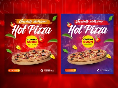 Pizza social media post | Instagram Post | Social Media | Banner ads advertising background banner banner ads banner pack facebook ads facebook banner facebook post fast food flyer google ad banner instagram banner instagram post pizza ads pizza banner social media social media banner