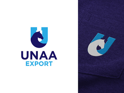 Unaa Export - Logotype bishkek branding car design export graphic design kyrgyzstan logo unaa vector