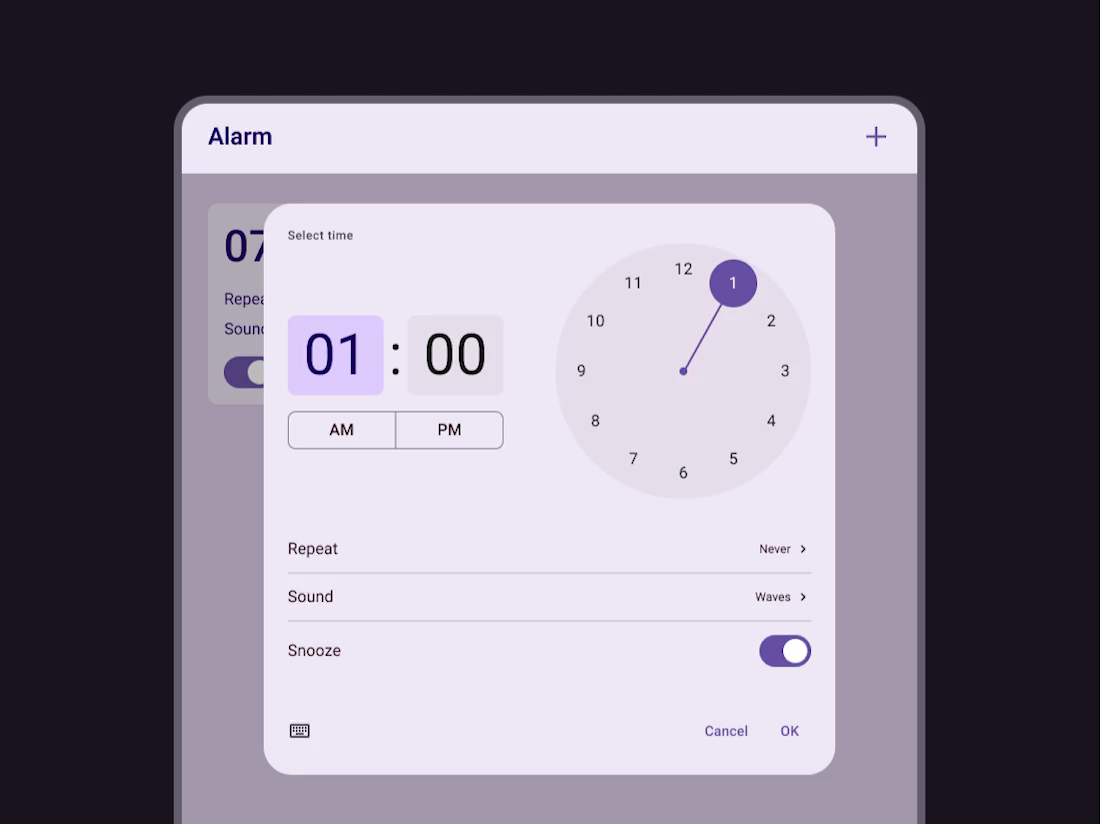 Alarm App Design by Ibrahim Khalil on Dribbble
