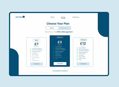 Pricing page UI 2023 branding choose design illustration logo page plan pricing recent subscribe subscription trending ui ux