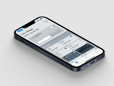 Smart home app app apple design figma ios smart home ui ui design ux ux design