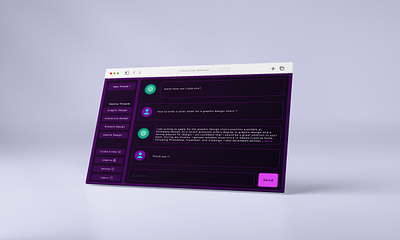 Chat GPT UI Redesign chatgpt competetion figma ui