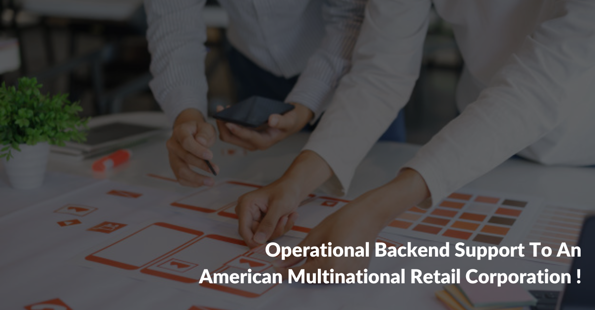 Back end support for a retail organisation by laurain on Dribbble