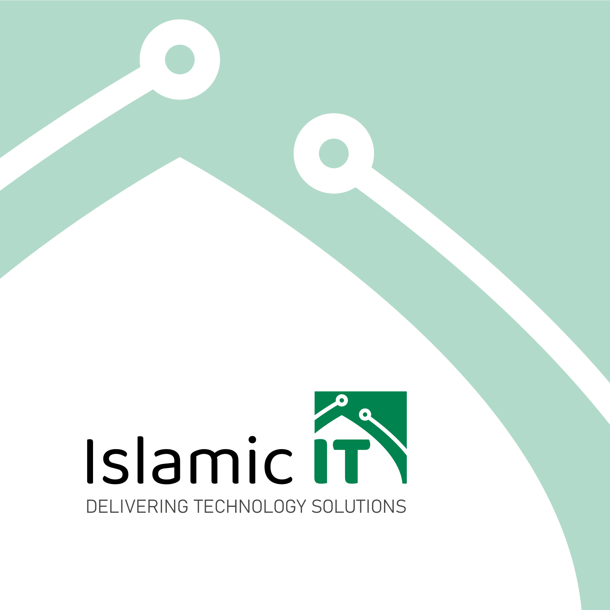 Islamic It Branding, Logo Concept, Minimal, Emblem, Lettermark brand logo branding corporate branding emblem minimal logo graphic design illustration islamic it logo islamic logo it logo logo logo branding logo design minimal logo minimal logo design technology logo