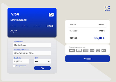 Daily UI 002 | Credit Card Checkout 002 creditcardcheckout dailyui payment