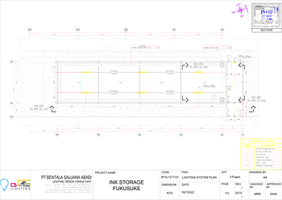 INK STORAGE - INDONESIA agi32 architectural lighting design architecture design dialux illustration lighting lighting design lighting designer logo