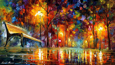 LOST LOVE — oil painting on canvas leonidafremov