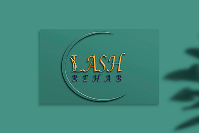 Lash rehab logo.. #logo #3dlogo adobe illustrator adobe photoshop graphic design logo design