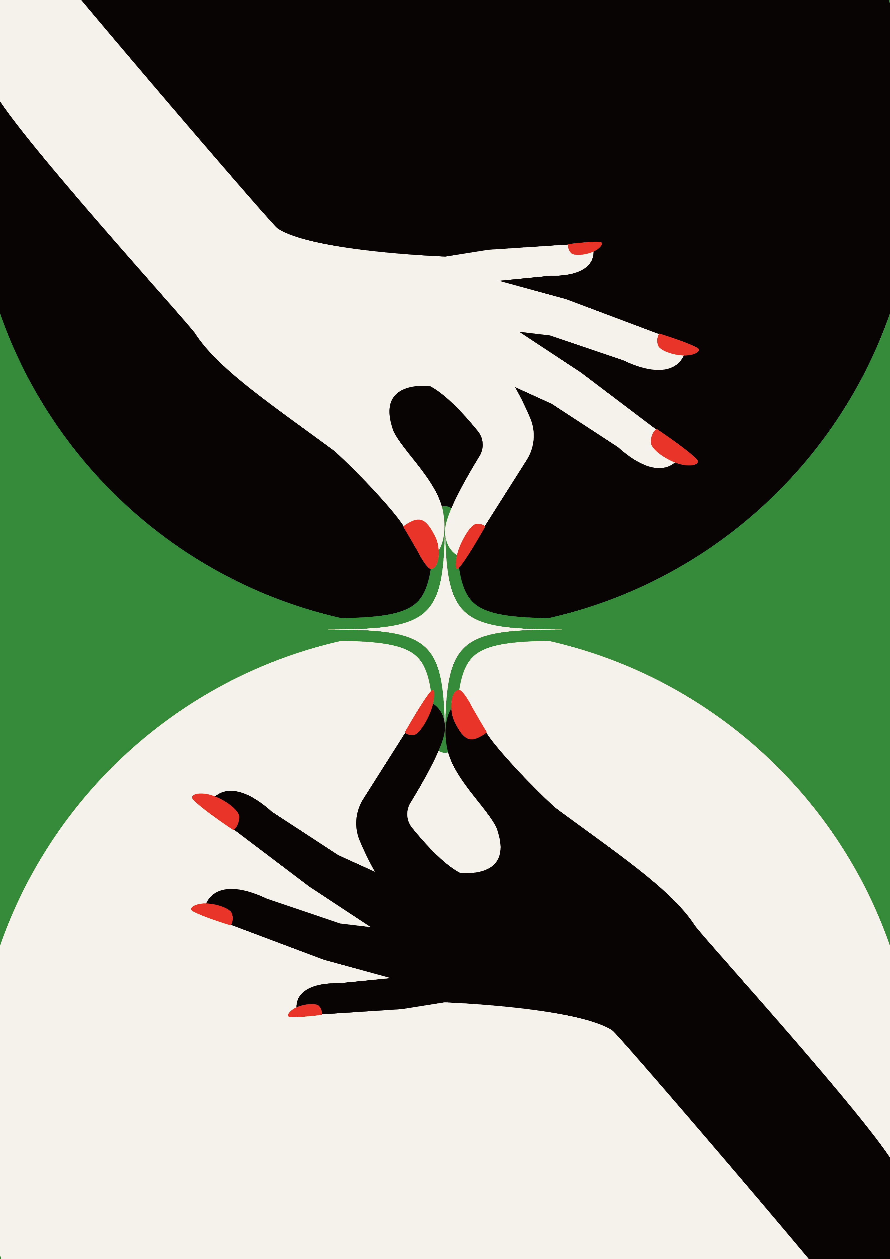 Personal Works | Hand of cosmic balance art design digital art editorial illustration illustration vector