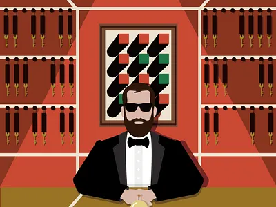 Personal Works | Mr. Gate holder art character design design digital art editorial illustration illustration vector