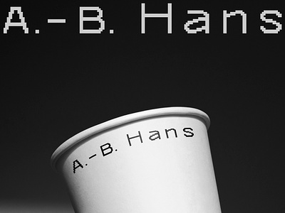A.–B. brandidentity cafedesign designlogo identity identitydesign lettering logo logotype