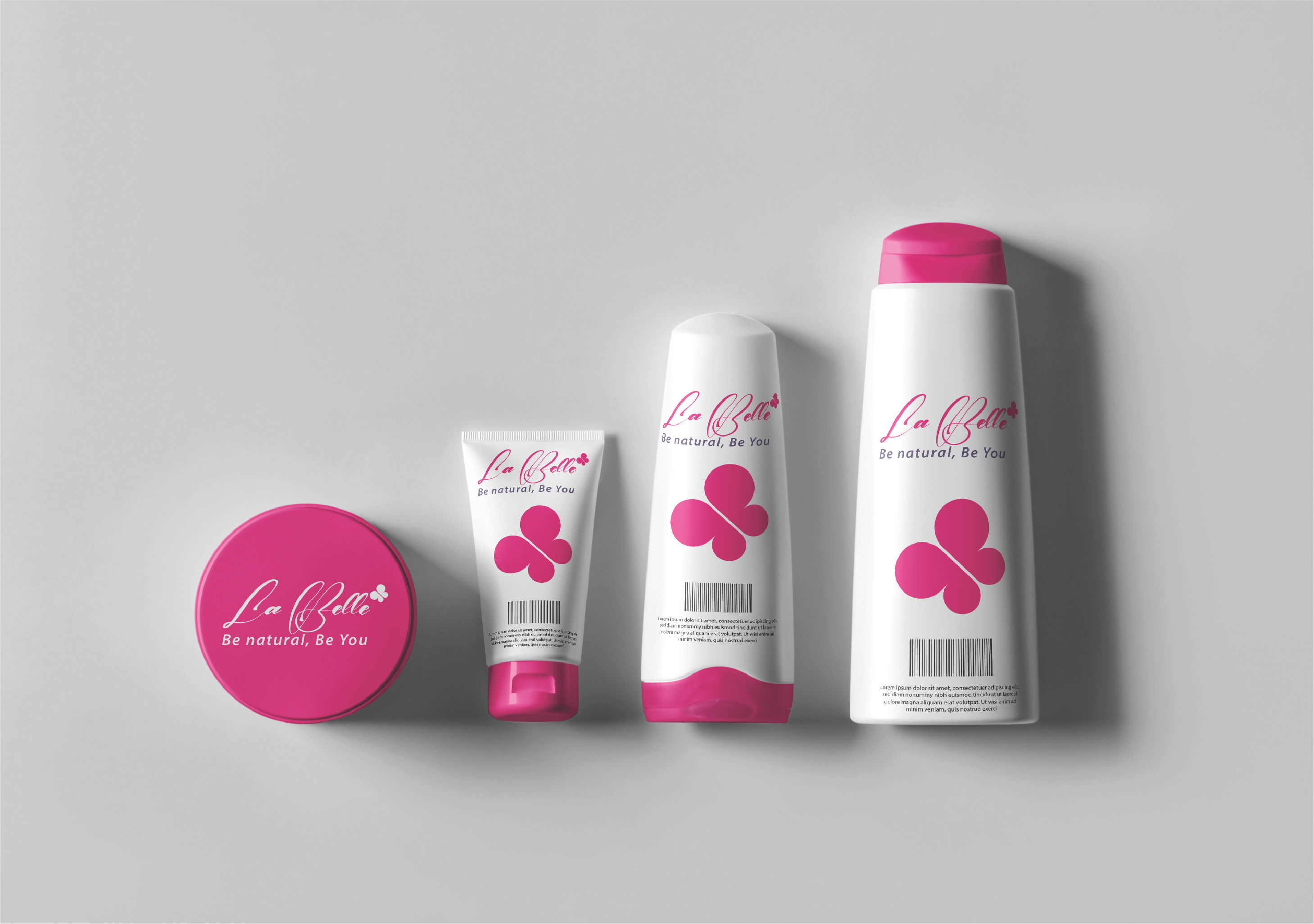 Cosmetic Logo and Packaging Design. br brand brand identity branding care cosmetic cosmetics design graphic design idea ideas illustration labella logo package packaging skin whiter women