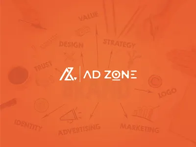 A+Z Logo, AZ logo, AD Zone Logo, Advertising Logo az lego az logo branding clean branding clean logo combination logo emblem logo illustration letter logo lettermark logo minimal letter logo minimal logo