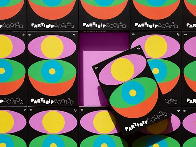 ParticipAcción game board branding graphic design illustration packaging visual identity