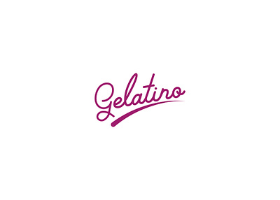 Gelatino Logotype Design branding design graphic design illustration logo typography vector