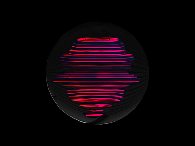 Slice Ball 3d animation ball graphic design loading loop looping motion motion graphics slice sphere