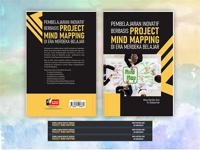 PROJECT MIND MAPPING - Book Cover Design book cover book layout design graphic design illustration novel design vector